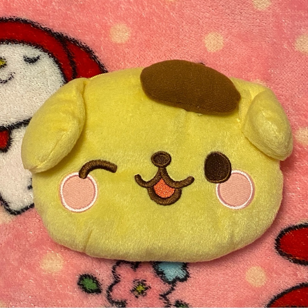 PomPomPurin Purin 2019 Padded Plush Zip Pouch